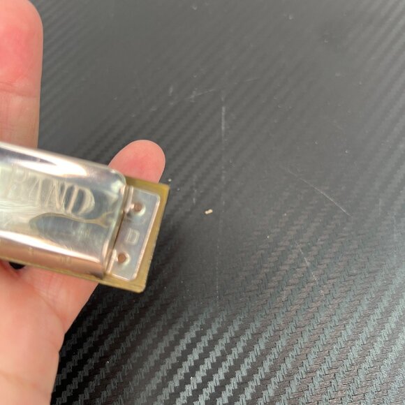 VTG M. Hohner Marine Band Harmonica In Original Case #1896 Key of D A440 - Picture 4 of 12